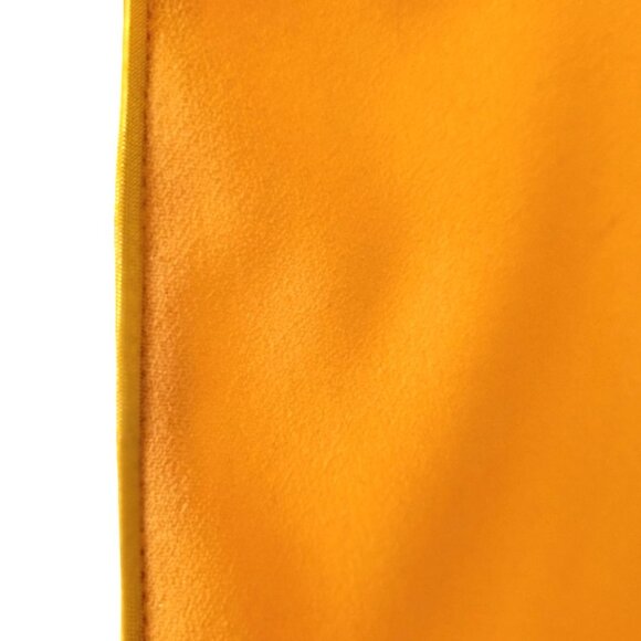 Golden Brocade Mandarin Qipao Dress – Elegant Cheongsam style Formal Wear - Picture 11 of 12